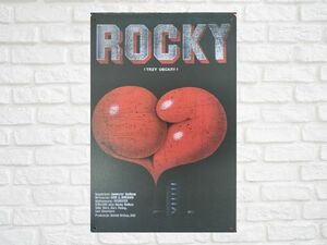 ブリキ看板 Rocky ロッキー 93 メタルプレート インテリア ガレージ アメリカン雑貨 レトロ風 ビンテージ風 おしゃれ 新品