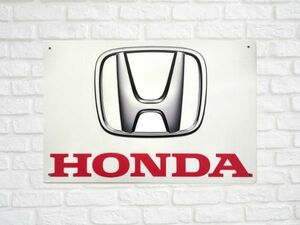 ブリキ看板 HONDA ホンダ 171 メタルプレート インテリア ガレージ アメリカン雑貨 レトロ風 ビンテージ風 おしゃれ 新品