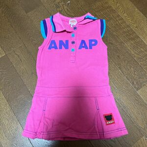 ワンピース キッズ ノースリーブ　ANAP アナップ　100cm