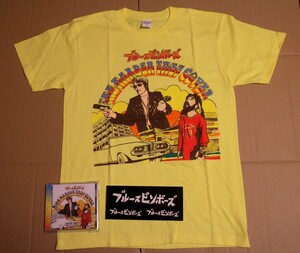 ブルースビンボーズ　Tシャツ！CDステッカー付き！Ｍsize 村八分 ハードコア レア 伊藤耕 裸のラリーズ PUNK THE FOOLS RCサクセイション