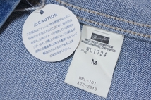 J334　即決　新品　Wrangler ラングラー　124MJ 復刻　WL1724　ユーズド加 デニムジャケット　ジージャン　M　_画像6