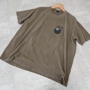 OLD STUSSY 80s 90s USA製 8Ball Tee オールドステューシー 8ボール Tシャツ 半袖カットソー XXL 1円