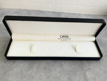 時計 空箱 ORIS/オリス ４ケース 腕時計 空箱 レザーウォッチケース BOX [Swiss Made Watches] 紙ケース入り化粧箱 黒 ボックス 自宅保管品_画像2