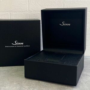 時計 空箱 Sinn/ジン 腕時計 空箱 ウォッチケース BOX レザーケース 黒 Sinn 365.EUROFLIEGER.Ⅱ 紙箱入り 長期自宅保管品②