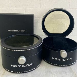 時計 空箱 HAMILTON ハミルトン 腕時計 空箱２個 ウォッチケース BOX 天窓 紙ケース付き(1点) 自宅保管品