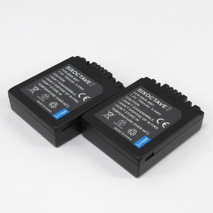 DMW-BM7 Panasonic interchangeable battery 2 piece DMC-FZ1 DMC-FZ10 DMC-FZ15 DMC-FZ2 DMC-FZ20 DMC-FZ3 DMC-FZ4 DMC-FZ5