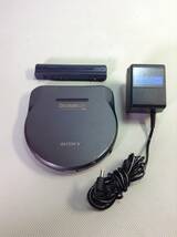 C840◇SONY ソニー ポータブルCDプレーヤー Discman ディスクマン ESP アダプター バッテリーケース D-777 AC-E455 EBP-20 240322_画像1