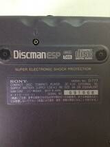 C840◇SONY ソニー ポータブルCDプレーヤー Discman ディスクマン ESP アダプター バッテリーケース D-777 AC-E455 EBP-20 240322_画像7