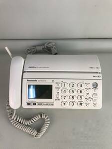 A9835●Panasonic パナソニック 電話 ファックス FAX パーソナルファクス ファクシミリ 親機のみ KX-PW320DL 【同梱不可】