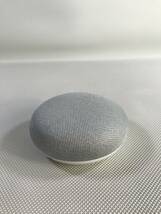 S4645◇Google Home グーグルホーム ミニ スマートスピーカー H0A Google 1600 アダプター付 W17-009N1A 通電OK 240329_画像6