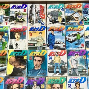 ヤンマガ KC 全巻セット 頭文字 イニシャルD しげの秀一 48巻 帯付き 初版含む 漫画 コミック マンガ 当時物 まとめ レトロ コレクター品の画像5