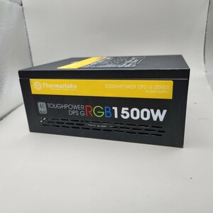 【ジャンク品】TOUGHPOWER DPS G 　RGB1500W 動作未確認 80PLUS TITANIUM ATX フルプラグイン電源 Thermaltake TPG-1500D-T 