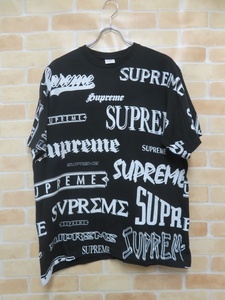 Supreme シュプリーム Multi Logo Tee ブラック L 111370259■