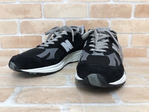 New Balance ニューバランス U991BK2 スニーカー イングランド製 ブラック US10 111384339＃2