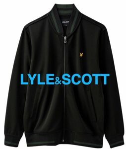 LYLE&SCOTT ライル＆スコット　ジップジャケット　ブルゾン ジャケット　アウター　メンズ　Mサイズ　ブラック　送料込み