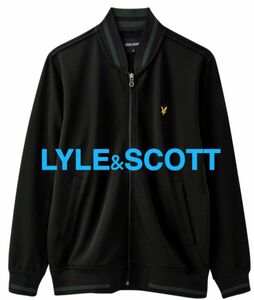 LYLE&SCOTT ライル＆スコット　ジップジャケット　ブルゾン ジャケット　アウター　メンズ　LLサイズ　ブラック　送料込