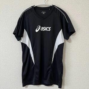 アシックス 半袖 半袖Tシャツ ブラック スポーツウエア asics