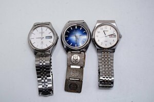 1円 SEIKO セイコー 腕時計 5ACTUS アクタス 自動巻 SPRIT TYPRⅡ など3点セット アンティーク メンズ ビンテージ ジャンク 迅速対応