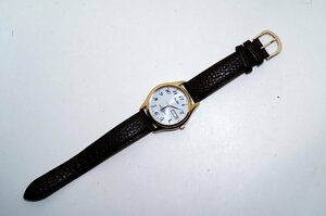 1円 SEIKO セイコー ALBA アルバ V158-0AX0 SOLAR ソーラー 白文字盤 メンズ腕時計 中古良品 作動OK 迅速対応 送料185円