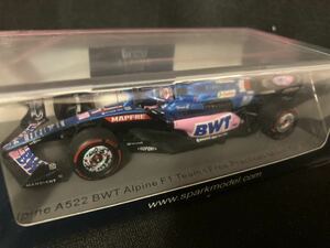 【未開封湿度管理暗所保管】SPARK1/43 ALPINE BWT A522 FREE PRACTICE MIAMI GP 2022 (E.オコン）#31