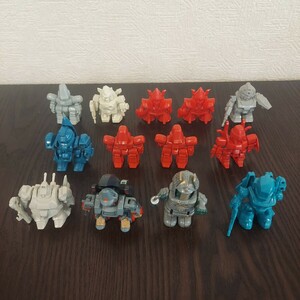 当時物 ガシャポン ガンダム ミニプラ プラモデル ミニプラモデル デフォルメ ガシャポン ガチャポン エルガイム ロボチェンマン 