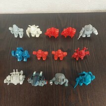 当時物 ガシャポン ガンダム ミニプラ プラモデル ミニプラモデル デフォルメ ガシャポン ガチャポン エルガイム ロボチェンマン _画像2