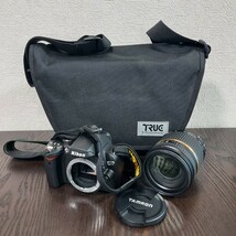 ニコン ボディ デジタル 一眼レフカメラ Nikon D60 tamron 18-270mm タムロン レンズ カメラバッグ_画像1