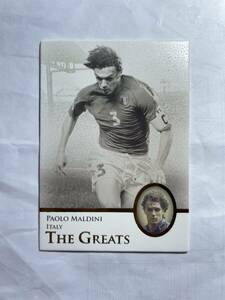 futera UNIQUE 2013 THE GREATS PAOLO MALDINI BESE CARD 111 フテラ ユニーク ザ グレイツ パオロ マルディーニ イタリア