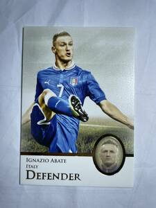 futera UNIQUE 2013 DEFENDER IGNAZIO ABATE BESE CARD 007 フテラ ユニーク イグナシオ アバテ イタリア