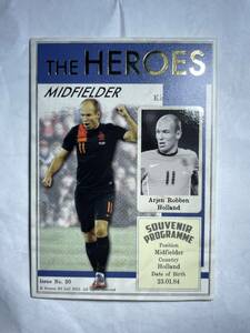 futera UNIQUE 2013 THE HEROES NO.20 ARJEN ROBBEN フテラ ユニーク アリエン ロッベン ロッペン オランダ LIMITED240 201of240