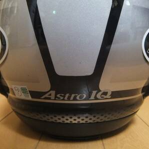 中古 Arai アライ アストロIQ キャラクター 黒 ASTRO-IQ CHARACTER サイズL(59・60) フルフェイスヘルメットの画像5