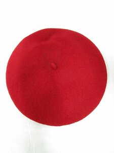 [ including carriage ][ beautiful goods ] [ Kids / child ] Bonpoint Bonpoint beret hat 50cm red red wool wool for girl /n472113