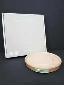 【送料込】未使用品☆VERMICULAR　バーミキュラ　MAGNET TRIVET　鍋敷き/18cm用　ホワイトメープル(ベージュ系)/n958327