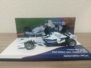 ミニチャンプス 1/43 CKモデルカーズ別注 BMWザウバー C24B S・ベッテル 2006 バレンシア BMWワールドファイナル