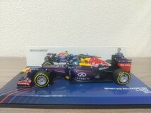 ミニチャンプス 1/43 レッドブル・ルノー RB9 S・ベッテル 2013_画像1