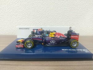 ミニチャンプス 1/43 レッドブル・ルノー RB10 S・ベッテル 2014