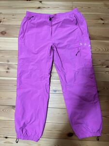 supreme curve logo lipstop pant L美中古 ピンク