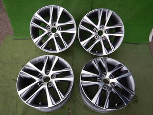 ★LEXUS IS AVE30中期純正★17×7.5J OFF:+45 PCD114.3-5H ハブ径；60mm 傷、汚れ、塗装がれあり 空気圧センサー付き 4本 MADE IN JAPAN