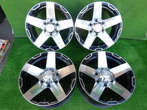 ★LEAGUE LG359★17×8JJ OFF:+15 PCD139.7-6H ハブ径；110mm 傷、汚れ、錆、塗装がれ等あり 4本 _画像1