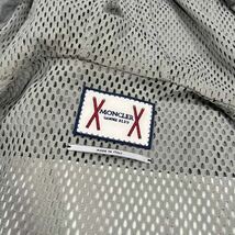 1円〜　極美品 MONCLER GAMME BLUE モンクレールガムブルー　トリコロールポリアミドナイロンジャケット マウンテンパーカー　1サイズ 7134_画像4