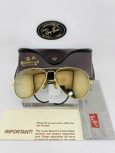 QA65 レイバン Outdoor Man Diamond Hard 62□14 ボシュロム製 ビンテージ サングラス ダイヤモンド　G-15DH B&L Ray-Ban USA 限定品