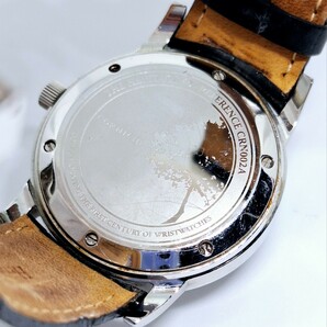 61 CORNICHE コーニッシュ Heritage 40 ヘリテージ CRN002A メンズ腕時計 腕時計 時計 レザーベルト ラウンド 2針 両開き式 ウォッチ WKHの画像7