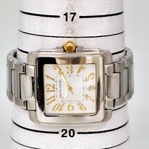 306 pierre cardin ピエールカルダン 67541 メンズ腕時計 腕時計 時計 クォーツ クオーツ スクエア デイト 3針 ステンレス ウォッチ WK_画像5