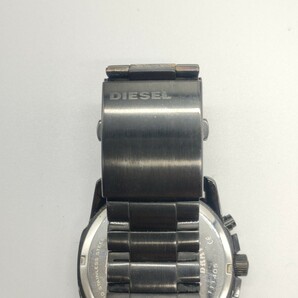 91 DIESEL メンズ 腕時計 時計 ディーゼル DZ-4180 クオーツ QUARTZ クロノグラフ 黒文字盤 3針 アナログ 10BAR ONLY THE BRAVE SCHの画像7