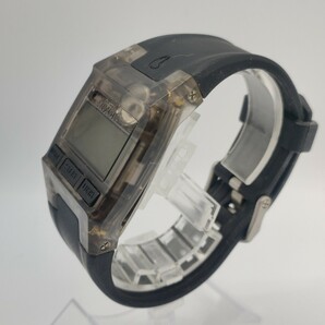 98 NIXON メンズ 腕時計 時計 ニクソン THE COMP S LAY LOW クオーツ クォーツ QUARTZ 100M 防水 デジタル ブラック スケルトン SCHの画像3