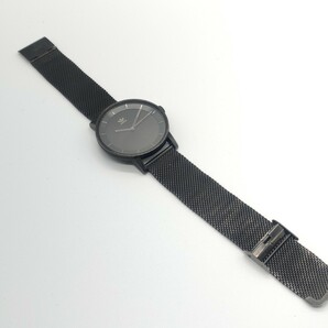 102 adidas メンズ 腕時計 時計 アディダス Z042341-00 クオーツ クォーツ QUARTZ 黒文字盤 3針 アナログ メッシュベルト SCHの画像6