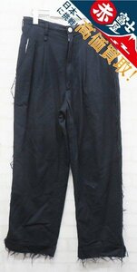 3P5728/TheSoloist plain front pants sg.0076 ソロイスト プレインフロントパンツ