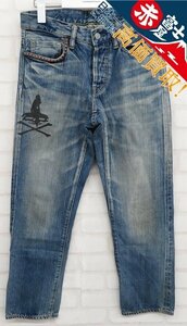 3P5945/HYSTERIC GLAMOUR スタッズデニムパンツ 0101AP06 ヒステリックグラマー