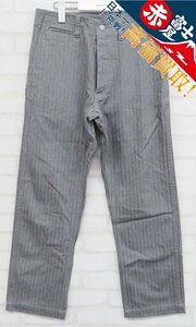 3P5653/SASSAFRAS SPRAYER STREAM PANTS ササフラス ヘリンボーンスプレイヤーストリームパンツ