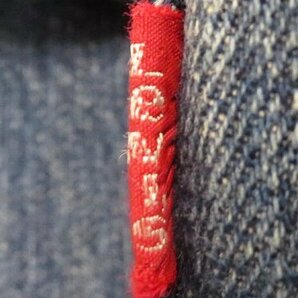 3P6039/リーバイス 78501-0016 66後期モデル リメイクデニム トルコ製 Levi'sの画像7